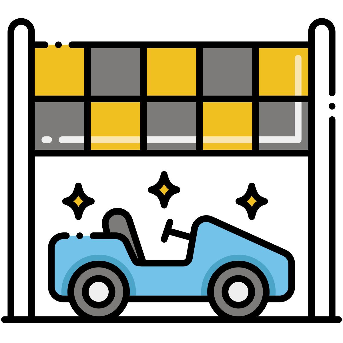 go kart icon