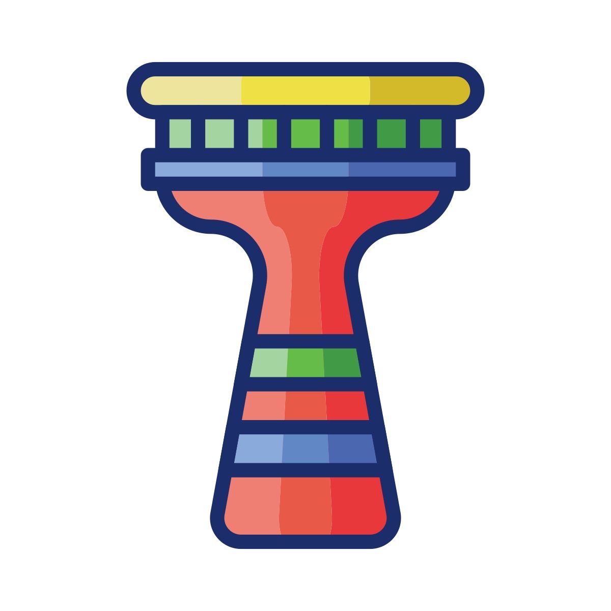 goblet drum icon