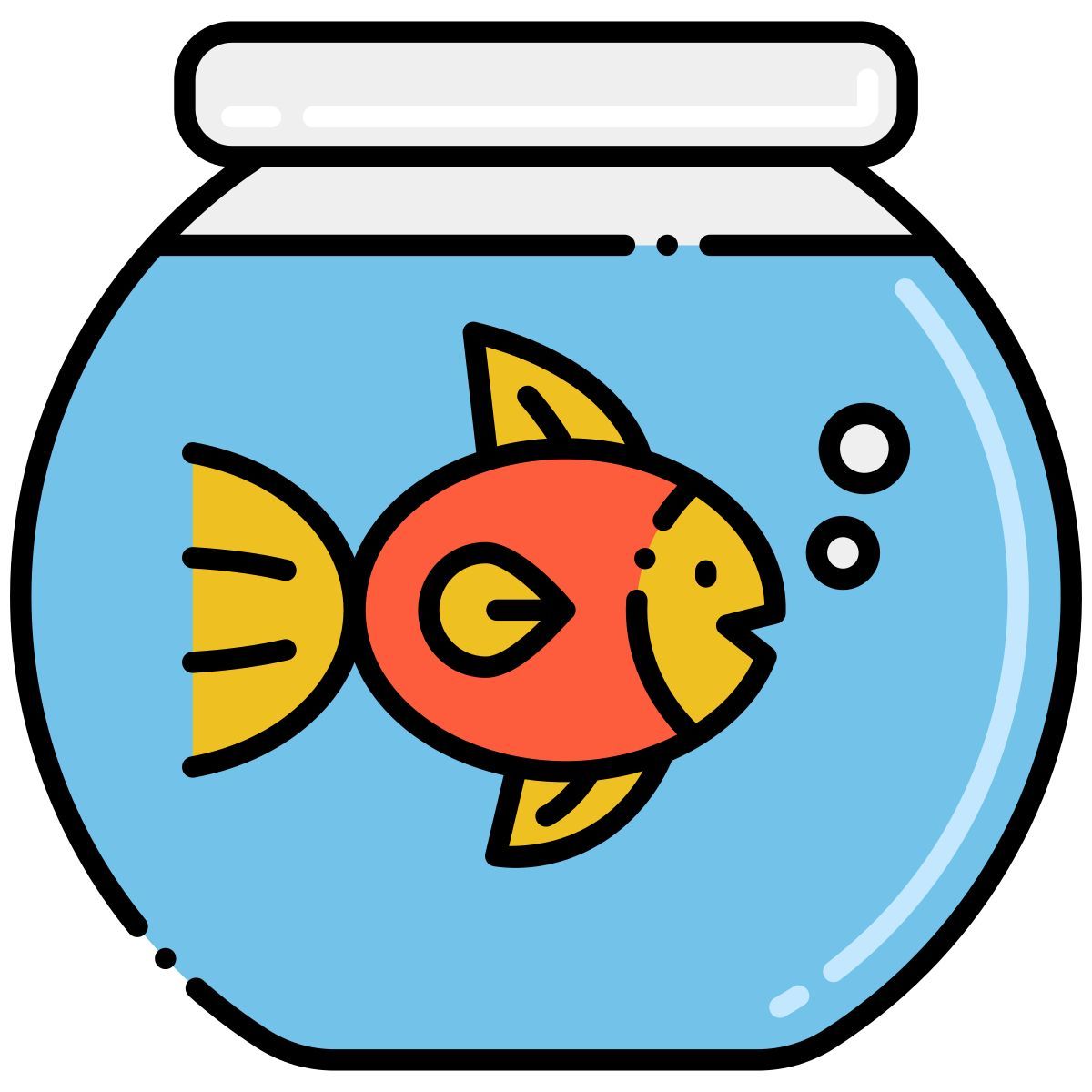 poisson rouge icon