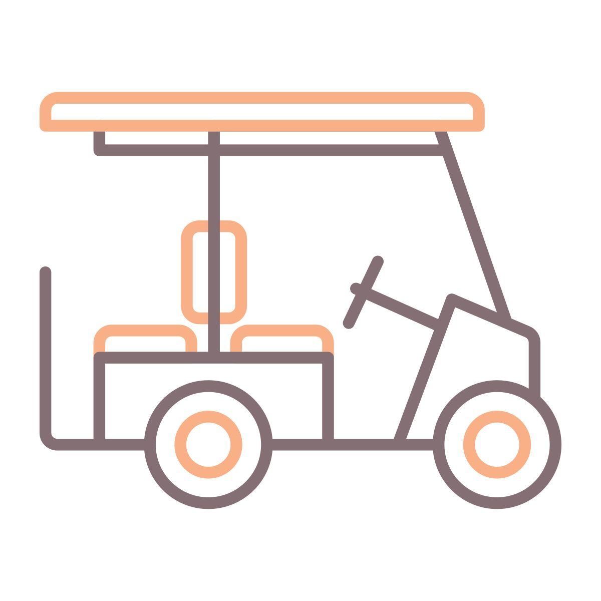 golf cart icon