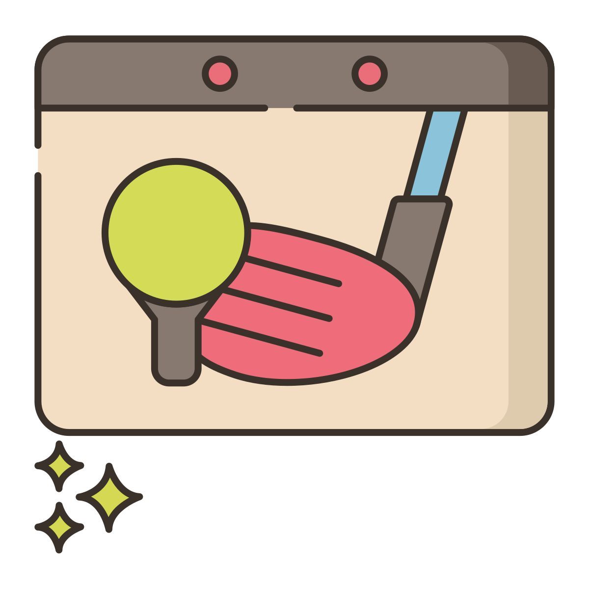 高尔夫球 icon