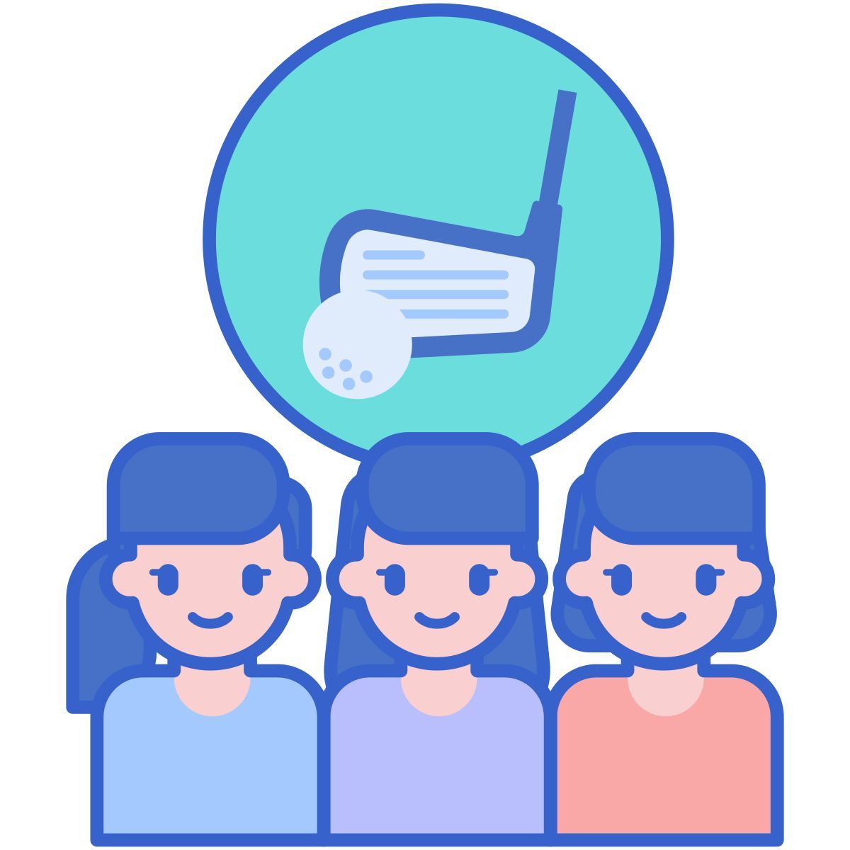 golf club icon