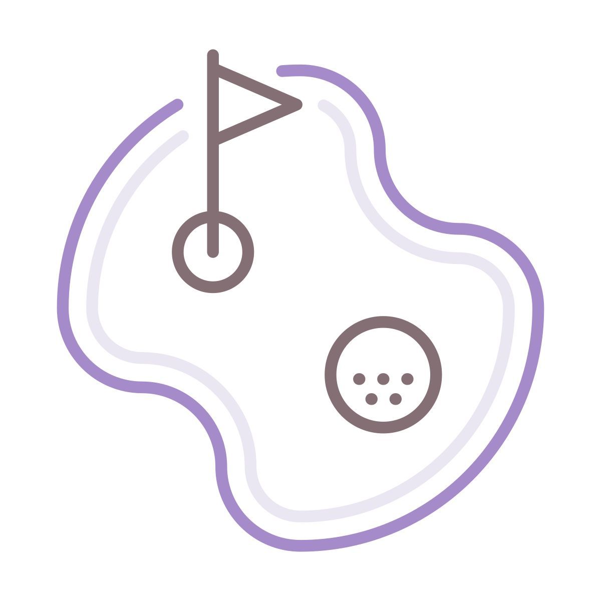 高尔夫果岭 icon