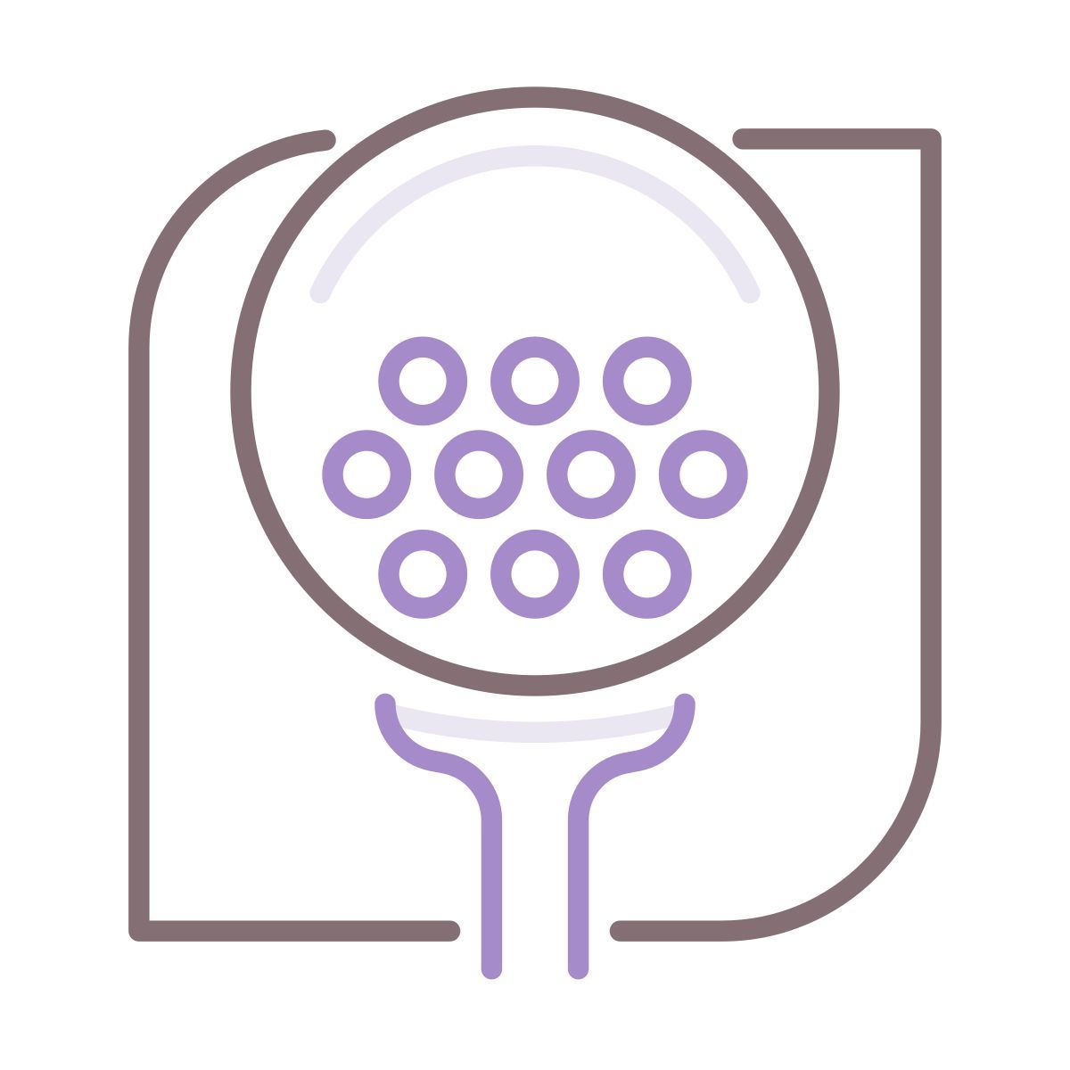 高尔夫球 icon