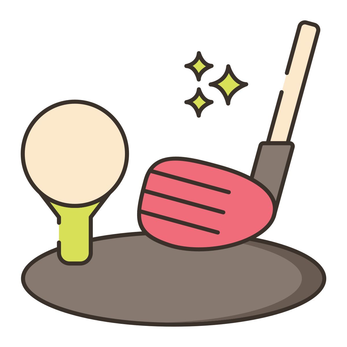 高尔夫球 icon