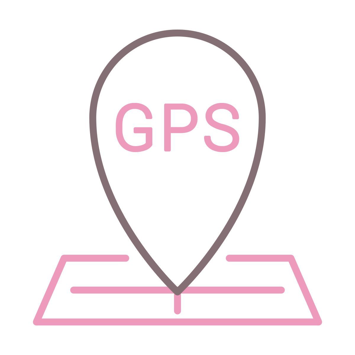geographisches positionierungs system icon