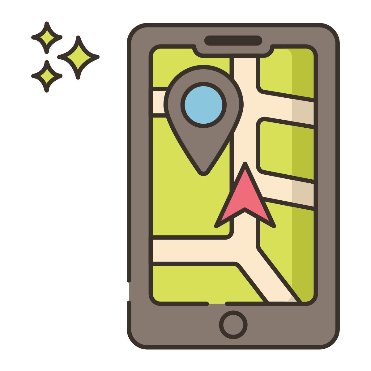 gps navigation icon