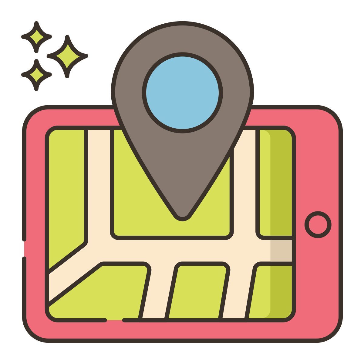 gps navigation icon