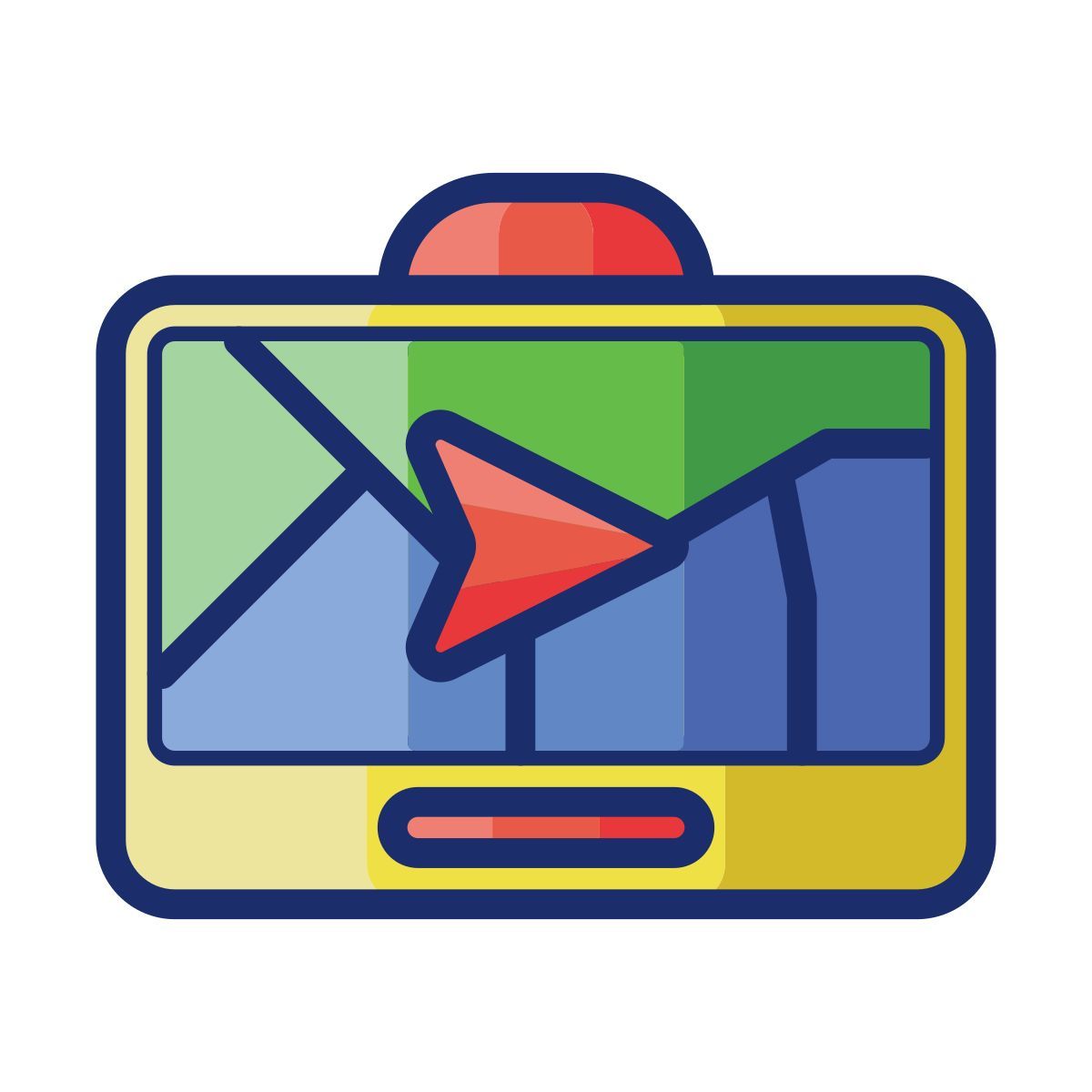 navigateur gps icon