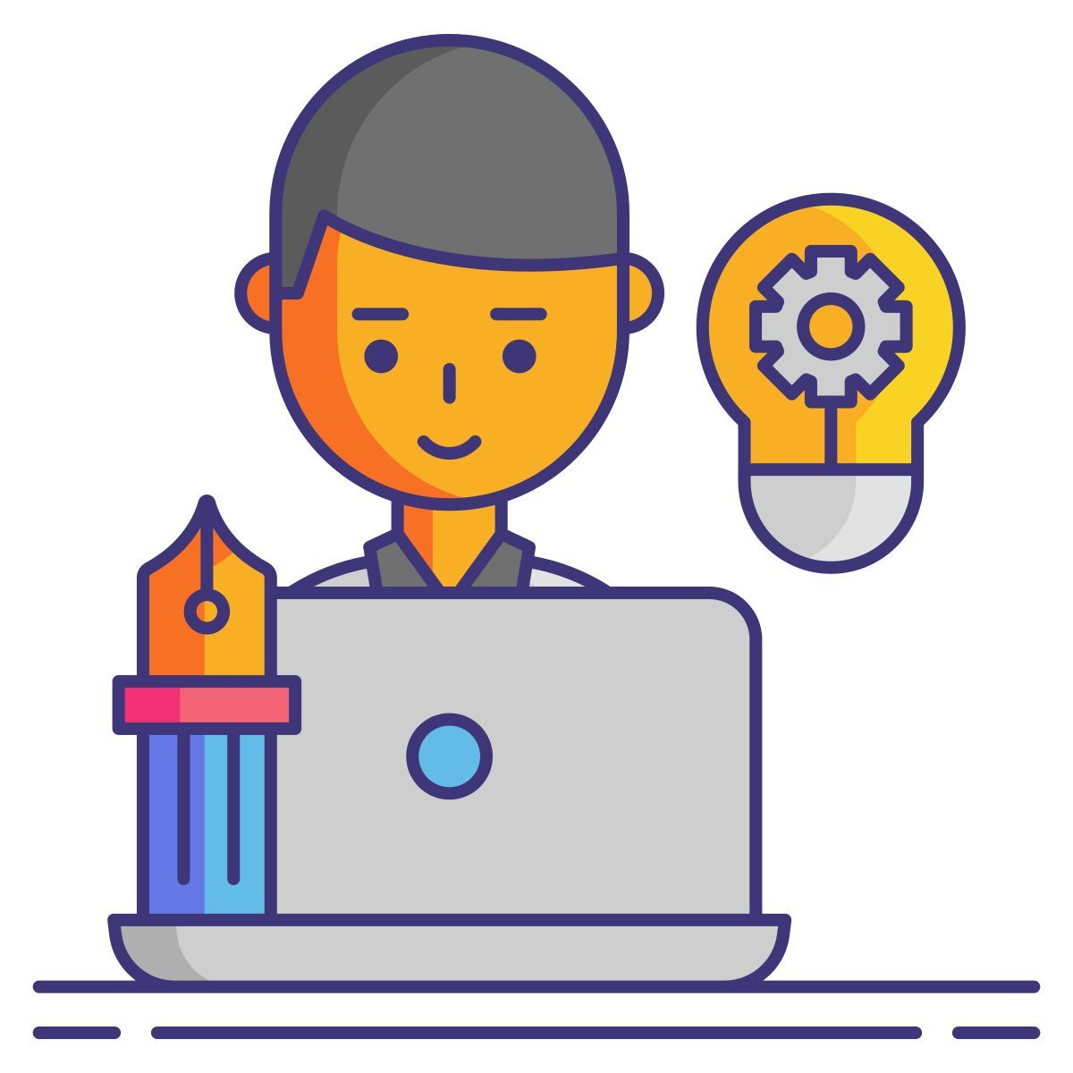 diseñador gráfico icon