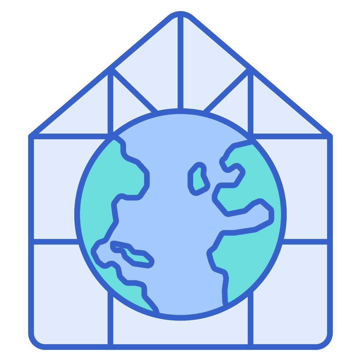 greenhouse effect icon
