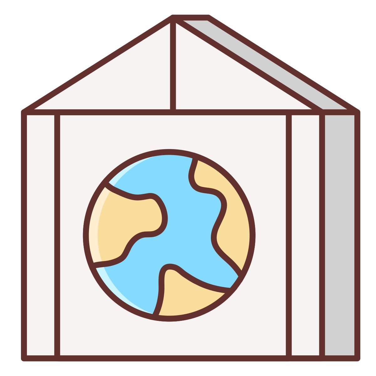 greenhouse effect icon