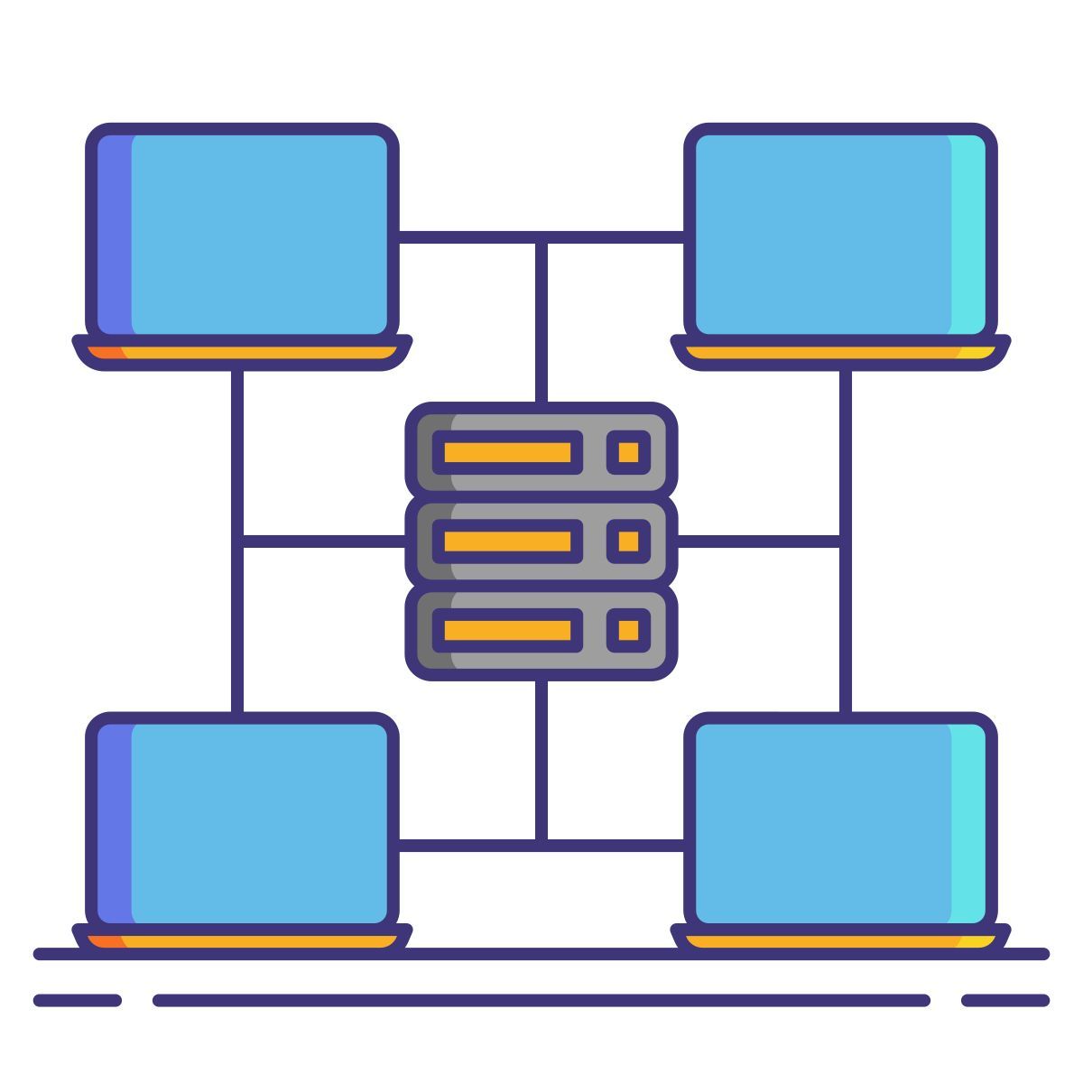 grid computing icon
