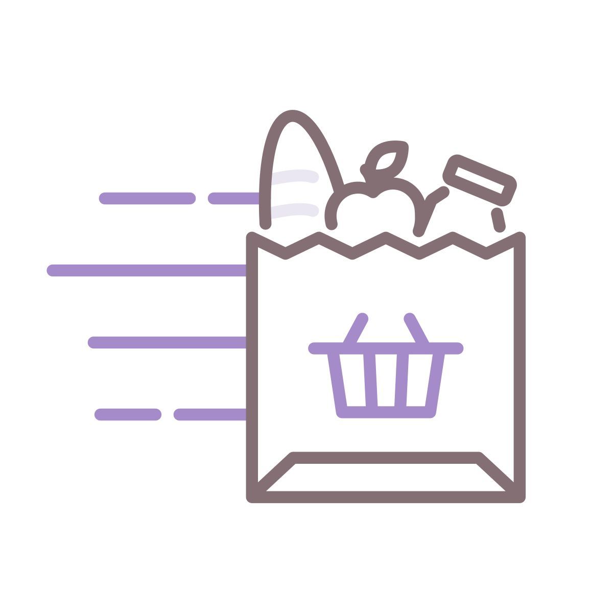 grocery truck icon