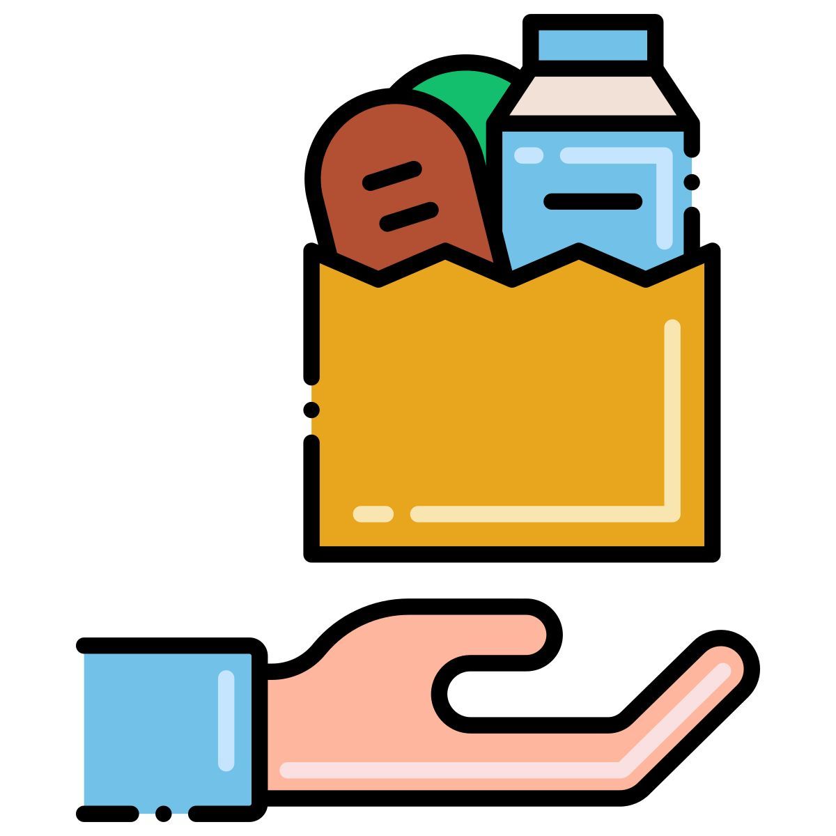 grocery truck icon