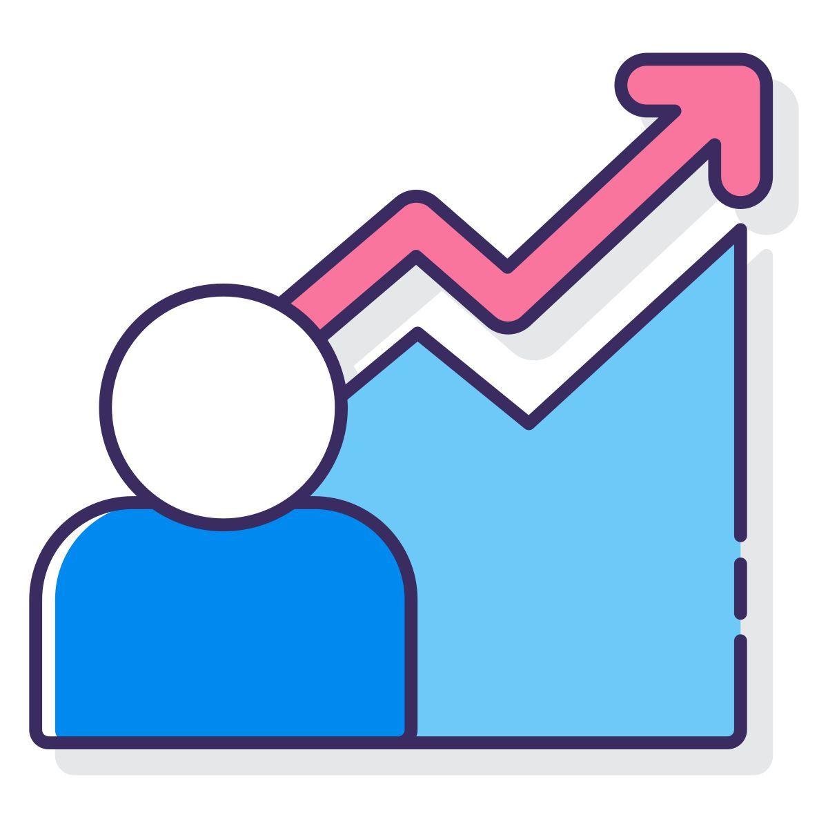 tableau de croissance icon