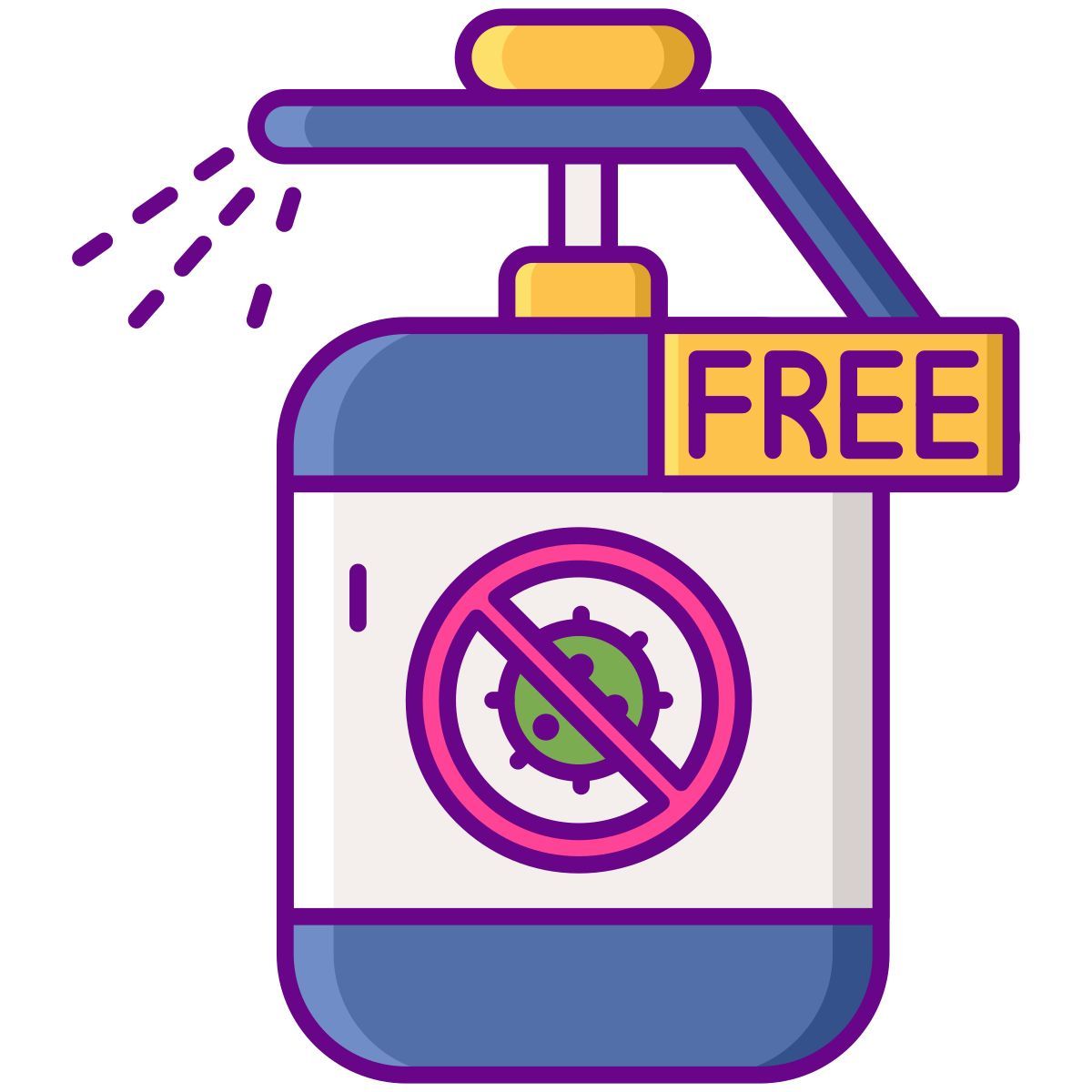 hand sanitizer icon