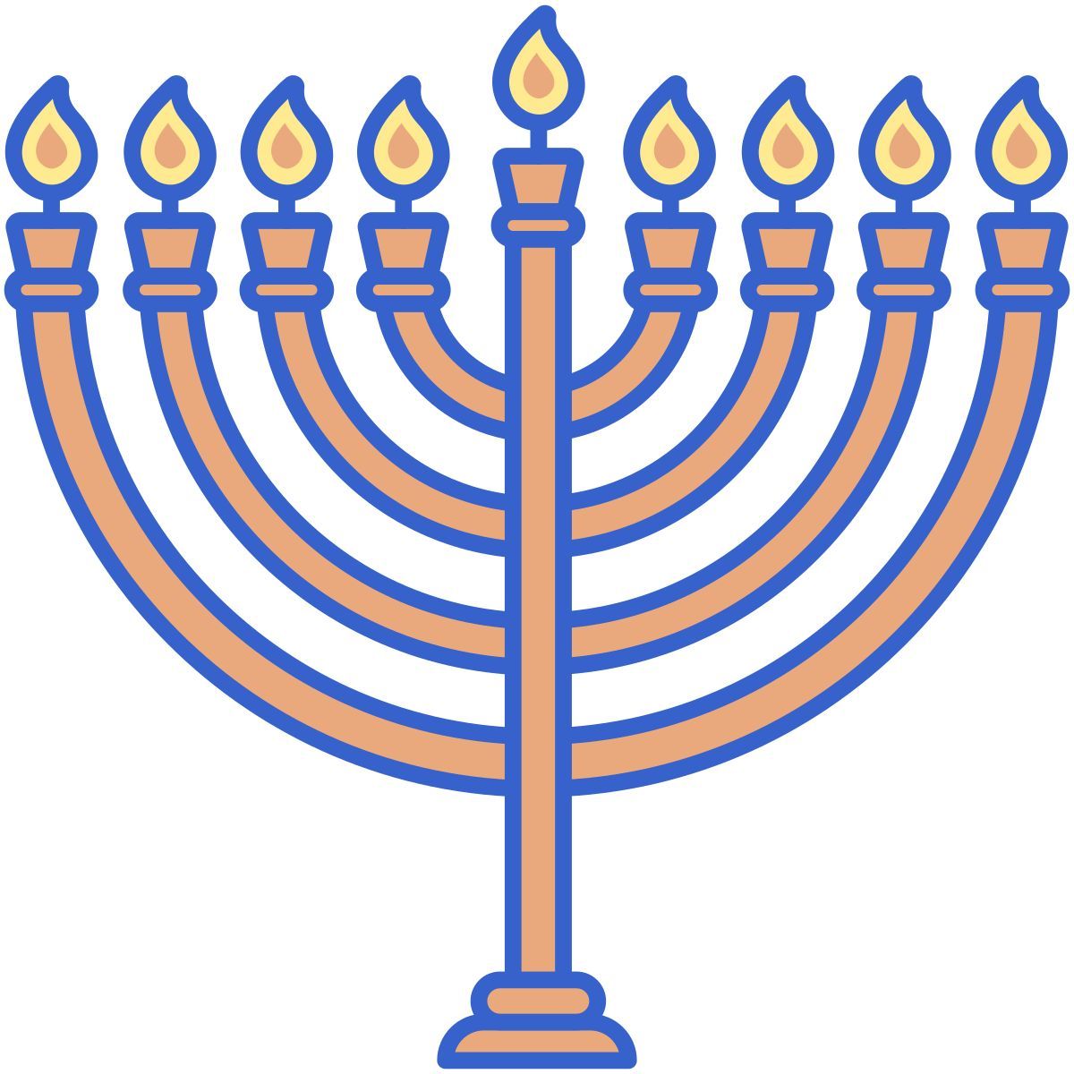 hanukkah icon