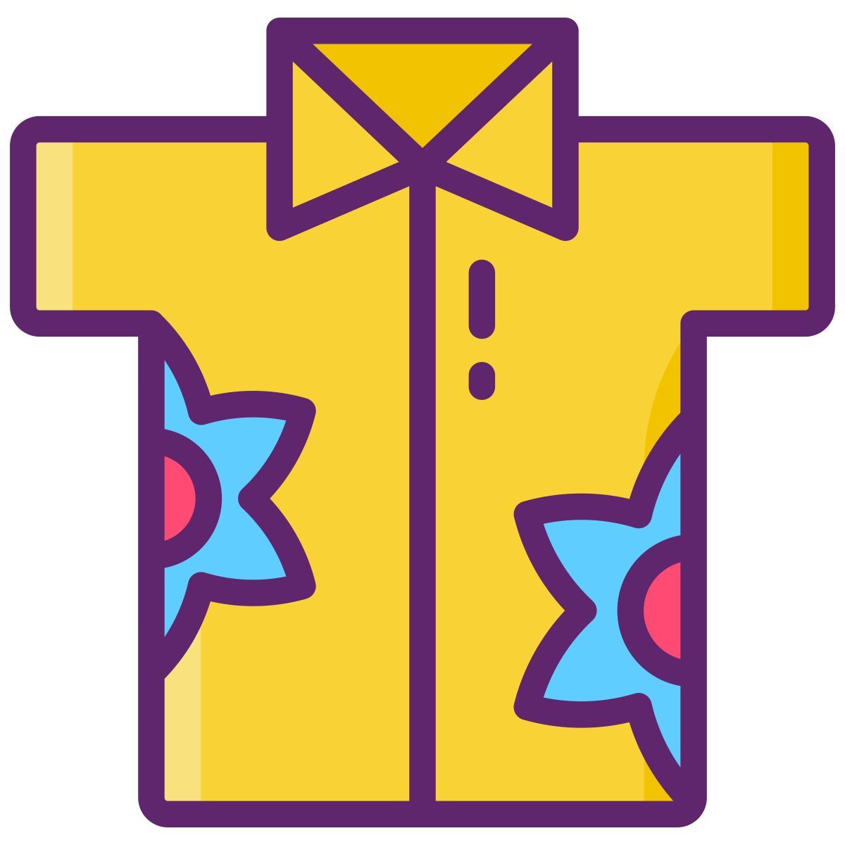 camisa hawaiana icon