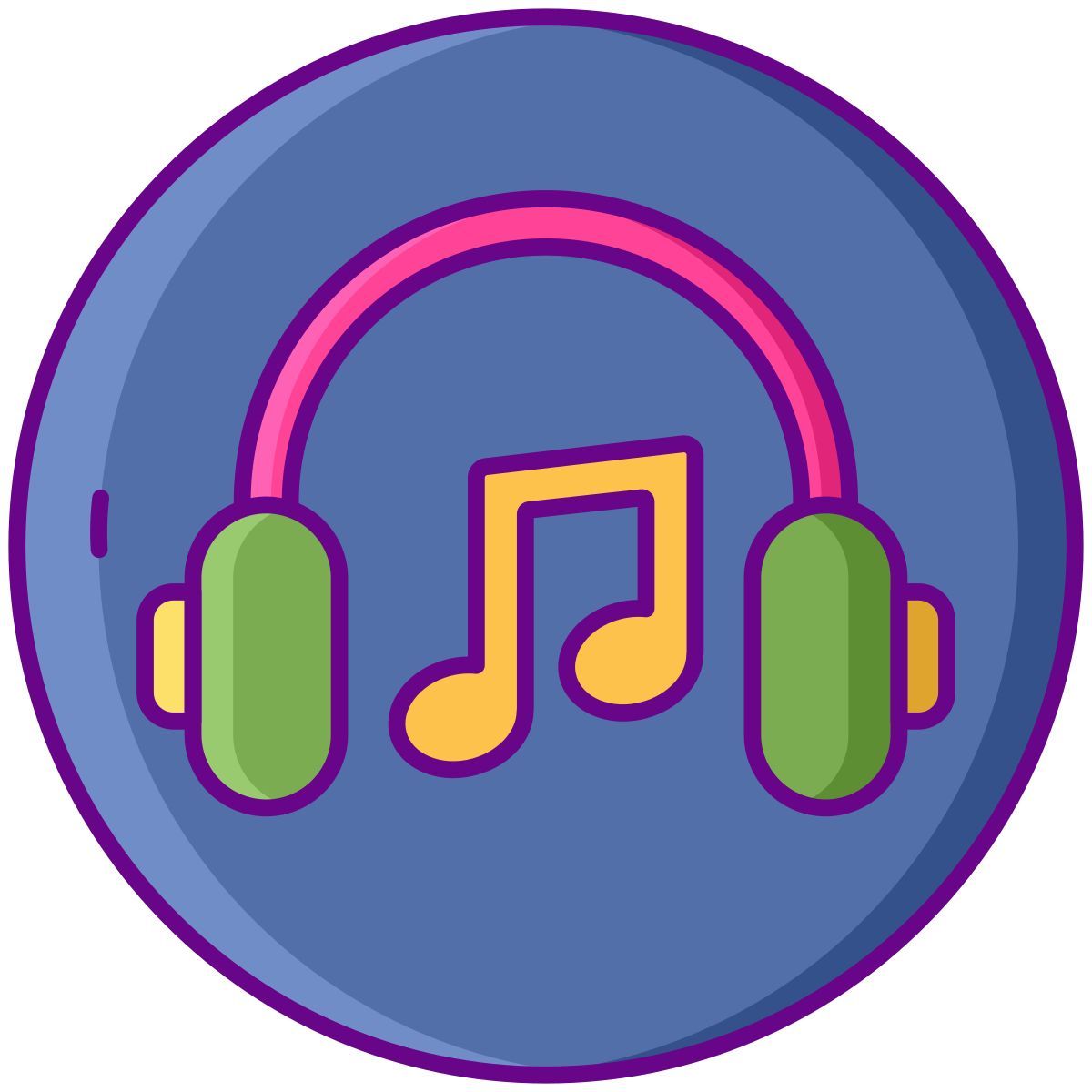 música de fones de ouvido icon