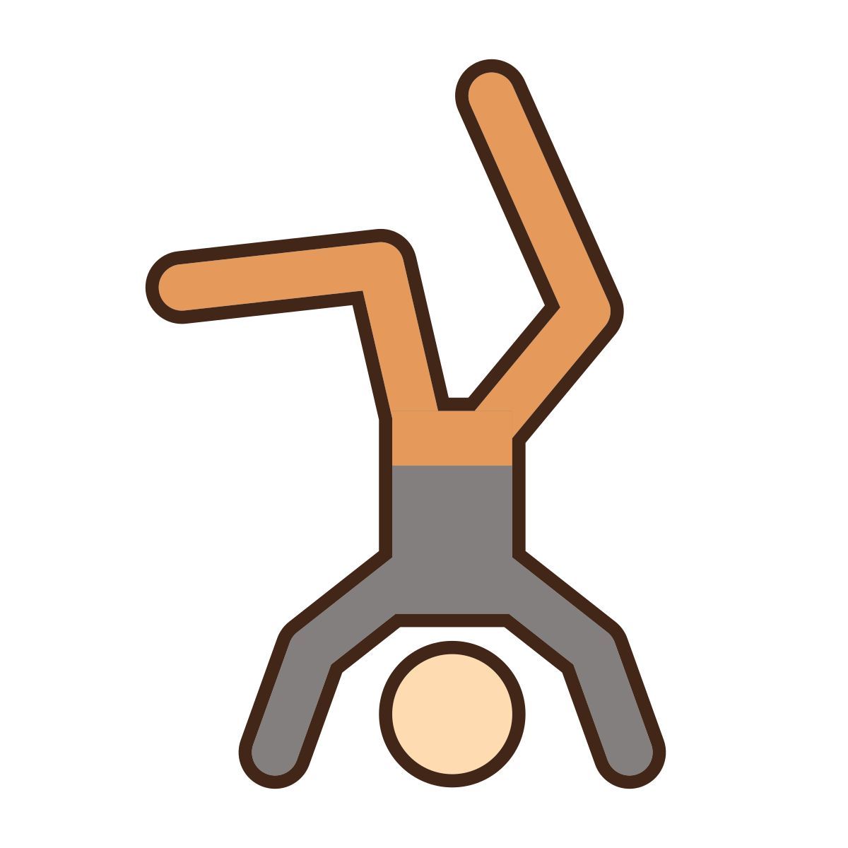 headstand icon