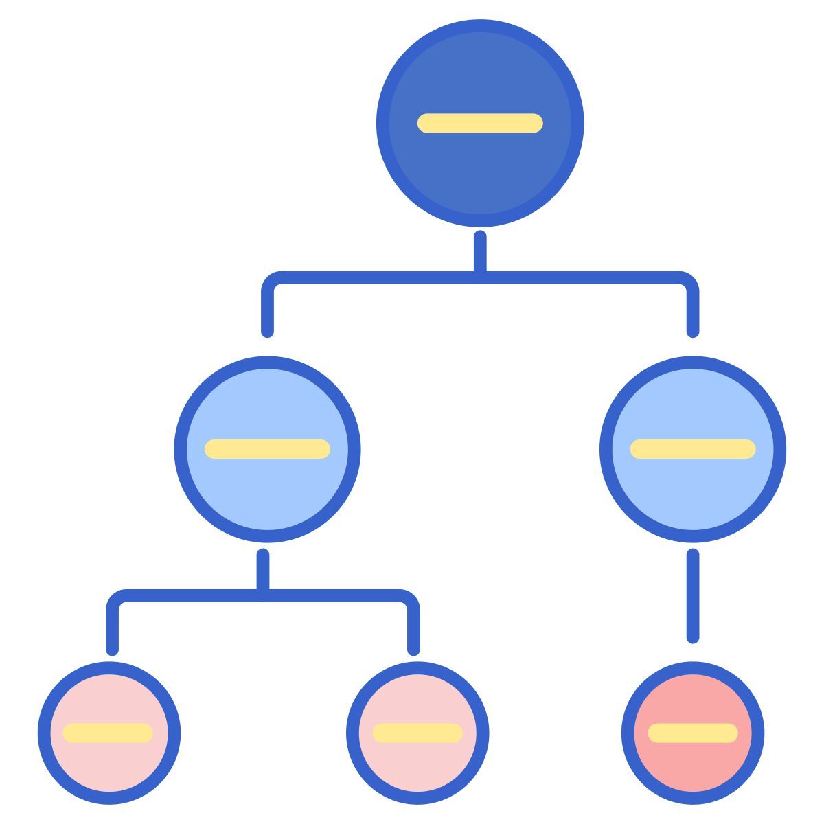 hierarchische struktur icon