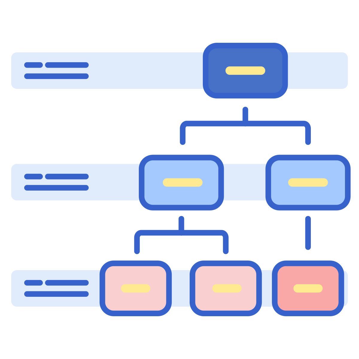 hierarchy structure icon
