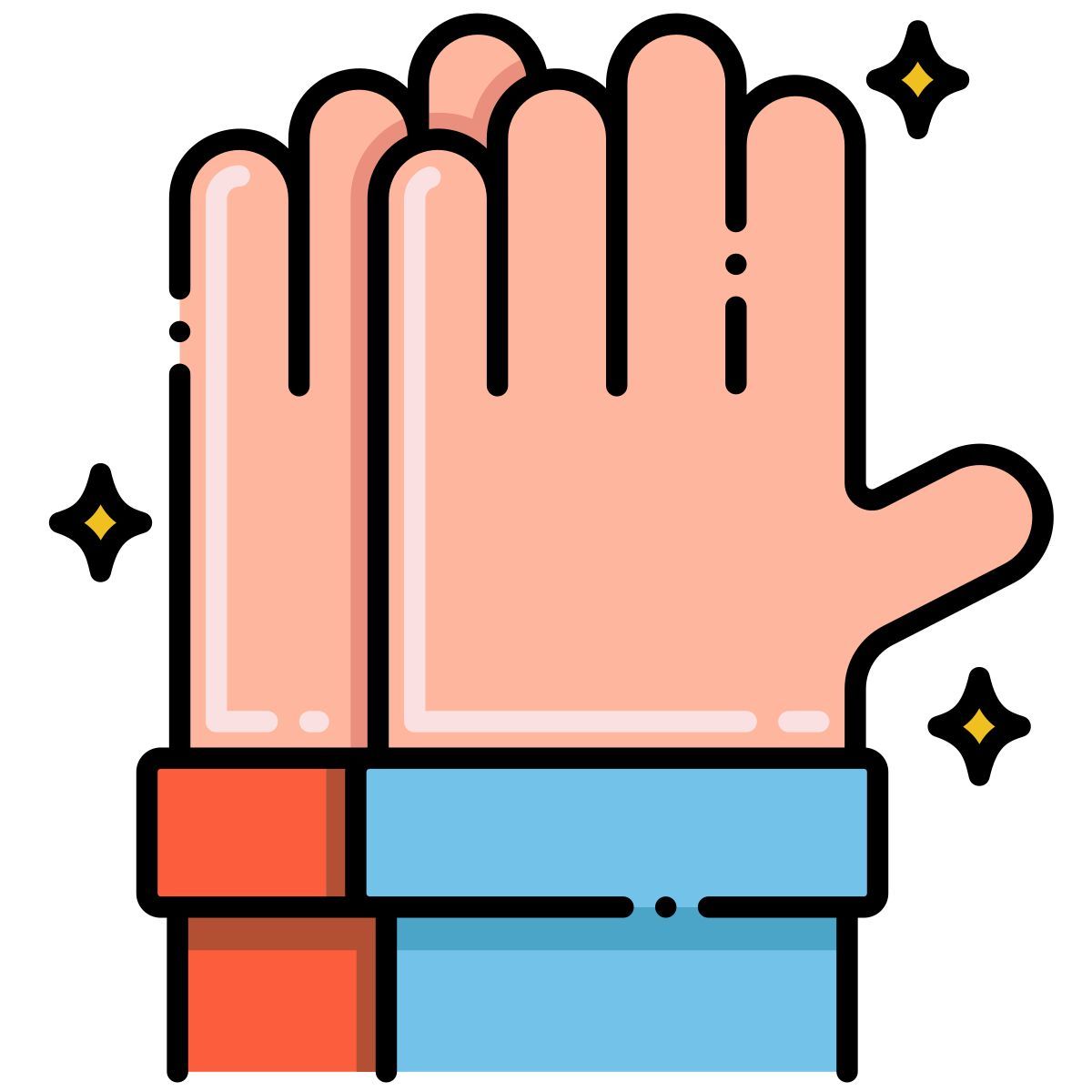 high five icon