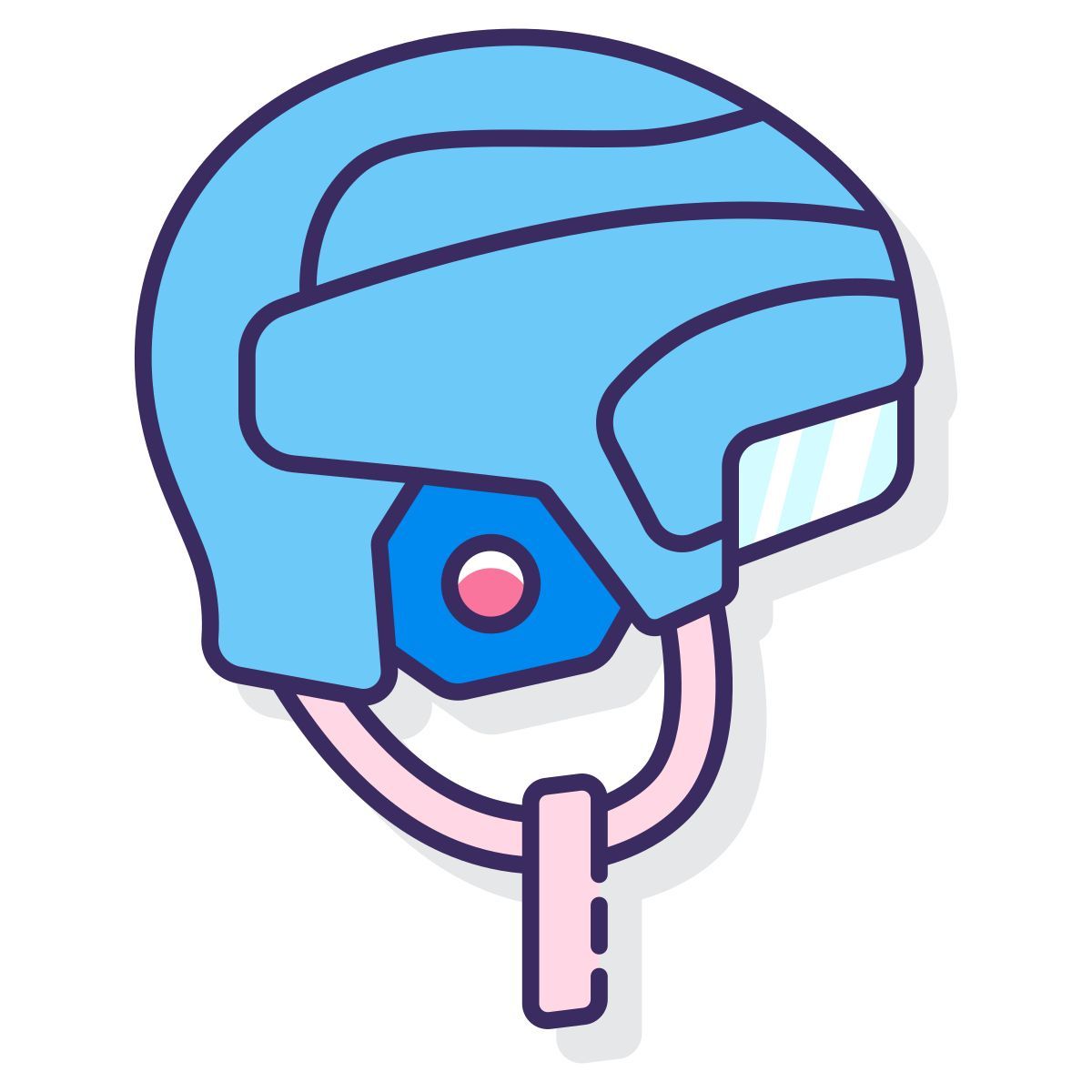 hockey helmet icon