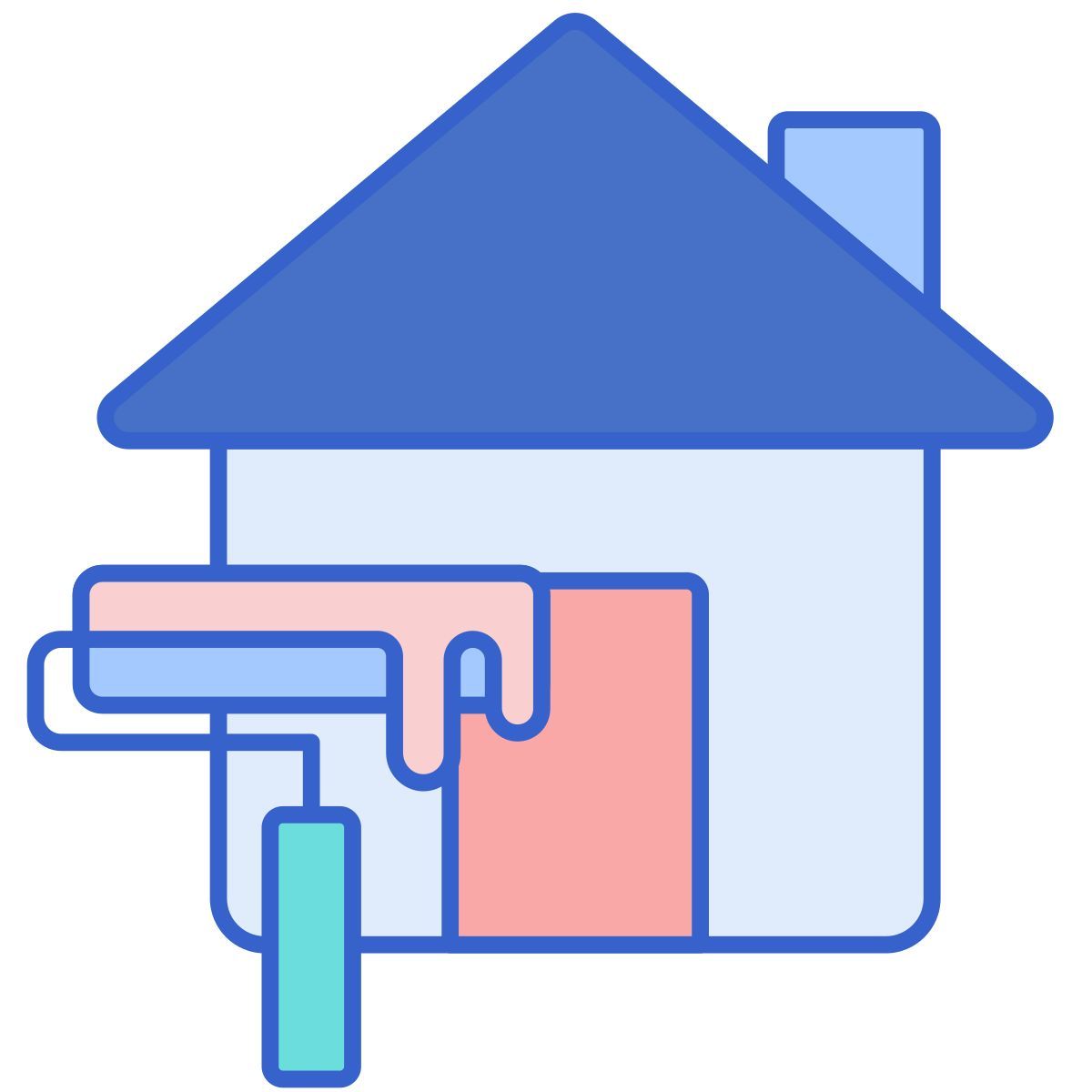 peinture de maison icon