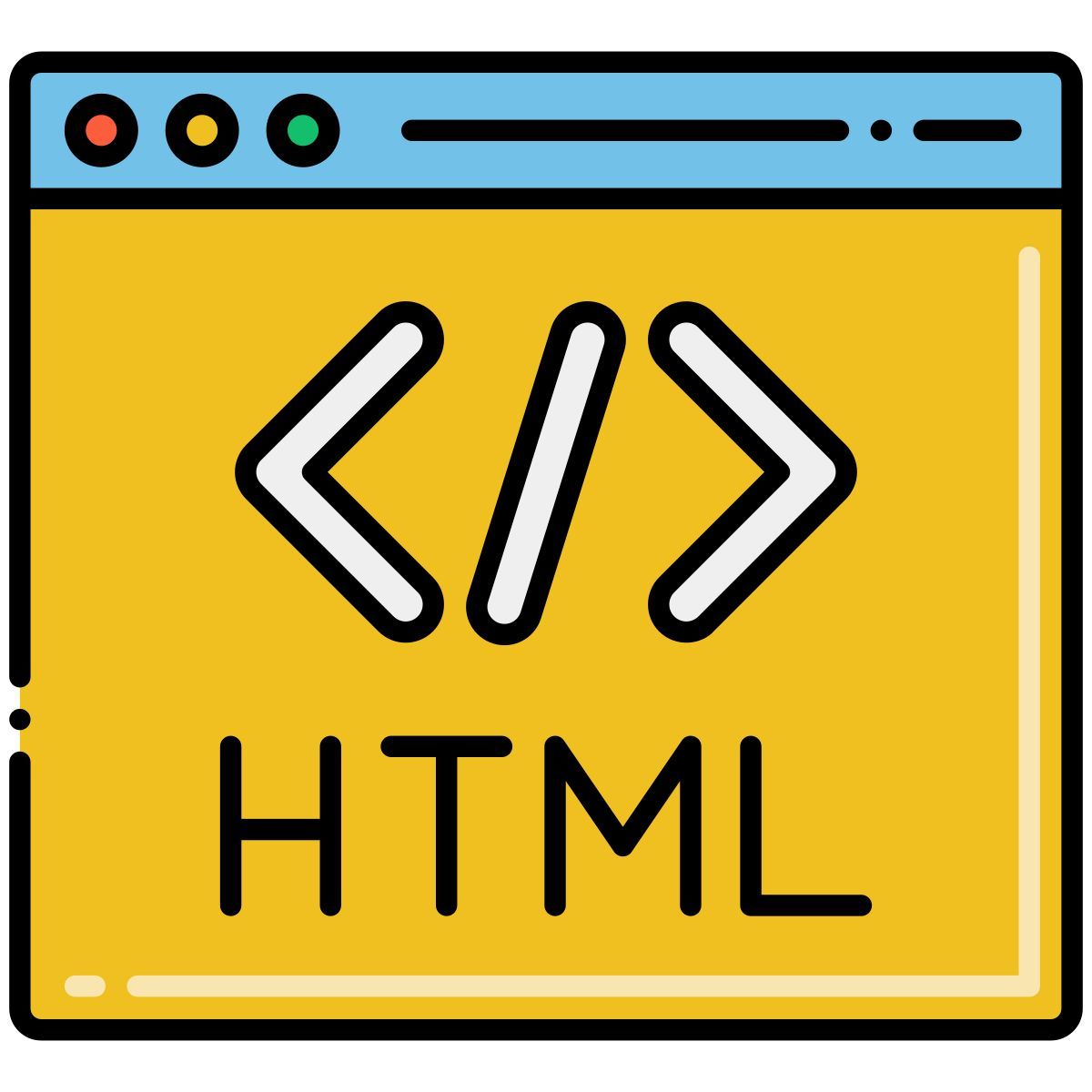 html icon