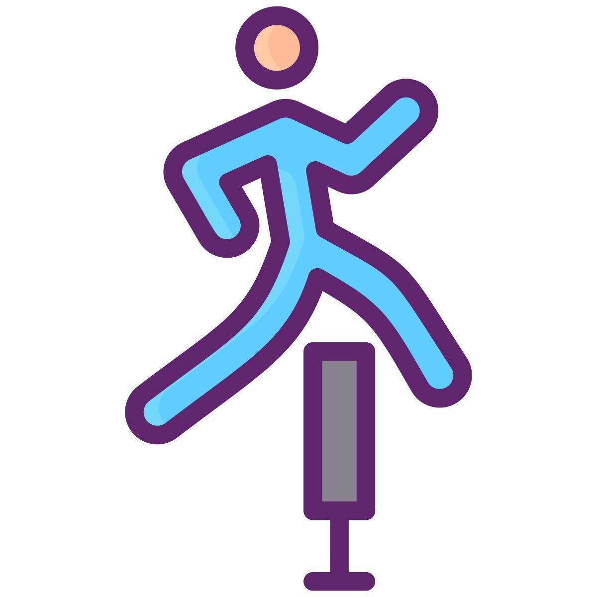 corrida de obstáculos icon