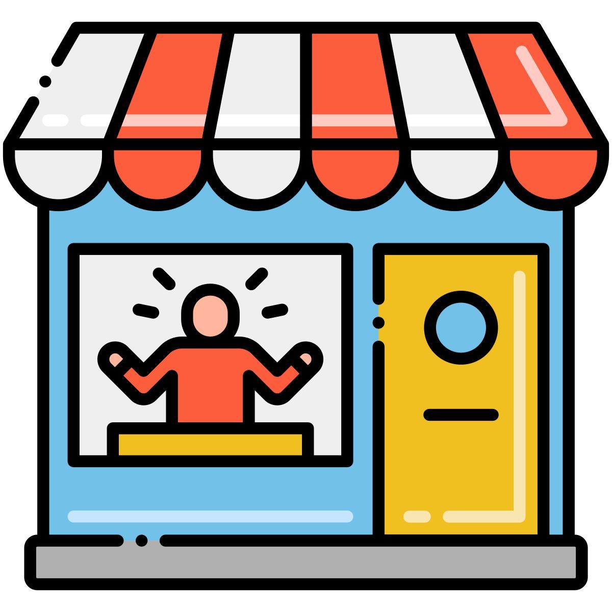 démonstration en magasin icon