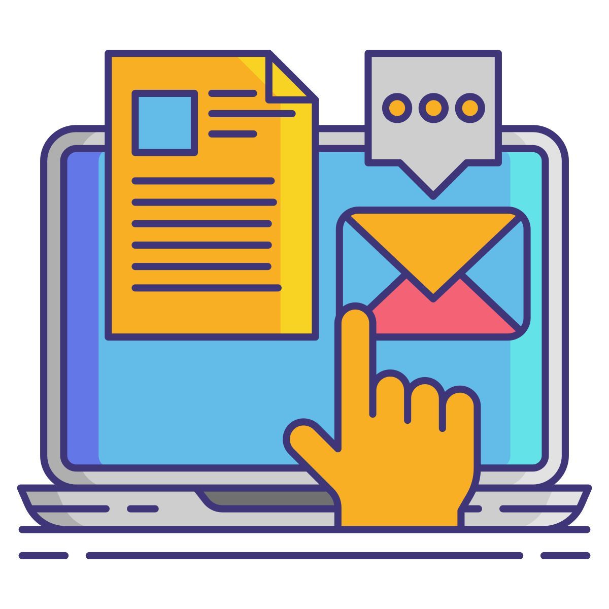 contenido interactivo icon