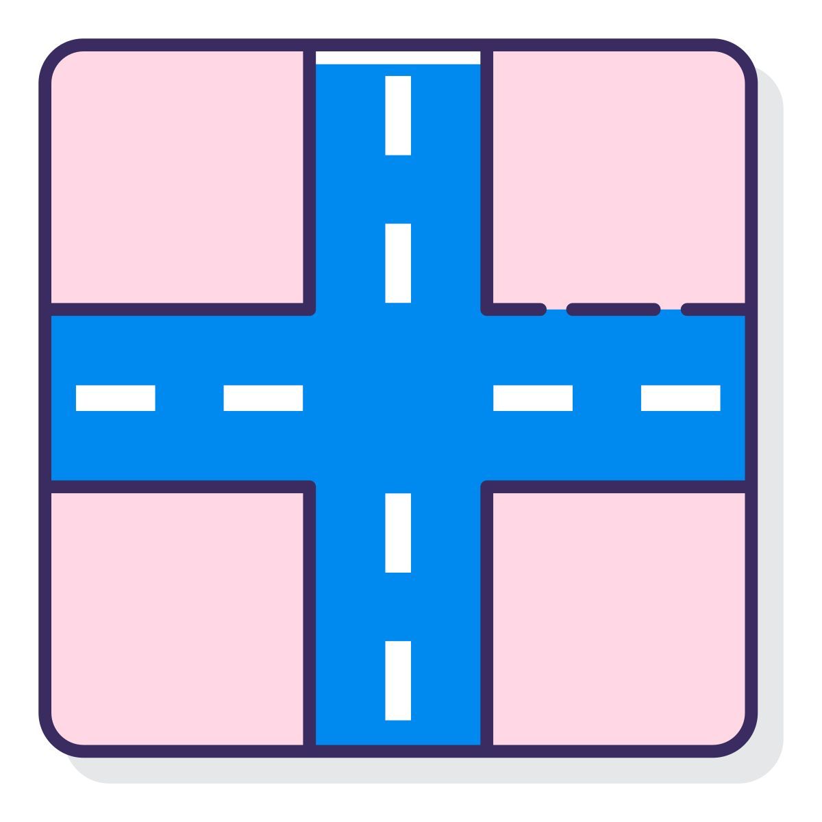 intersection icon