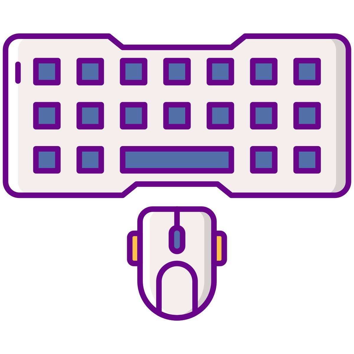 teclado y ratón icon
