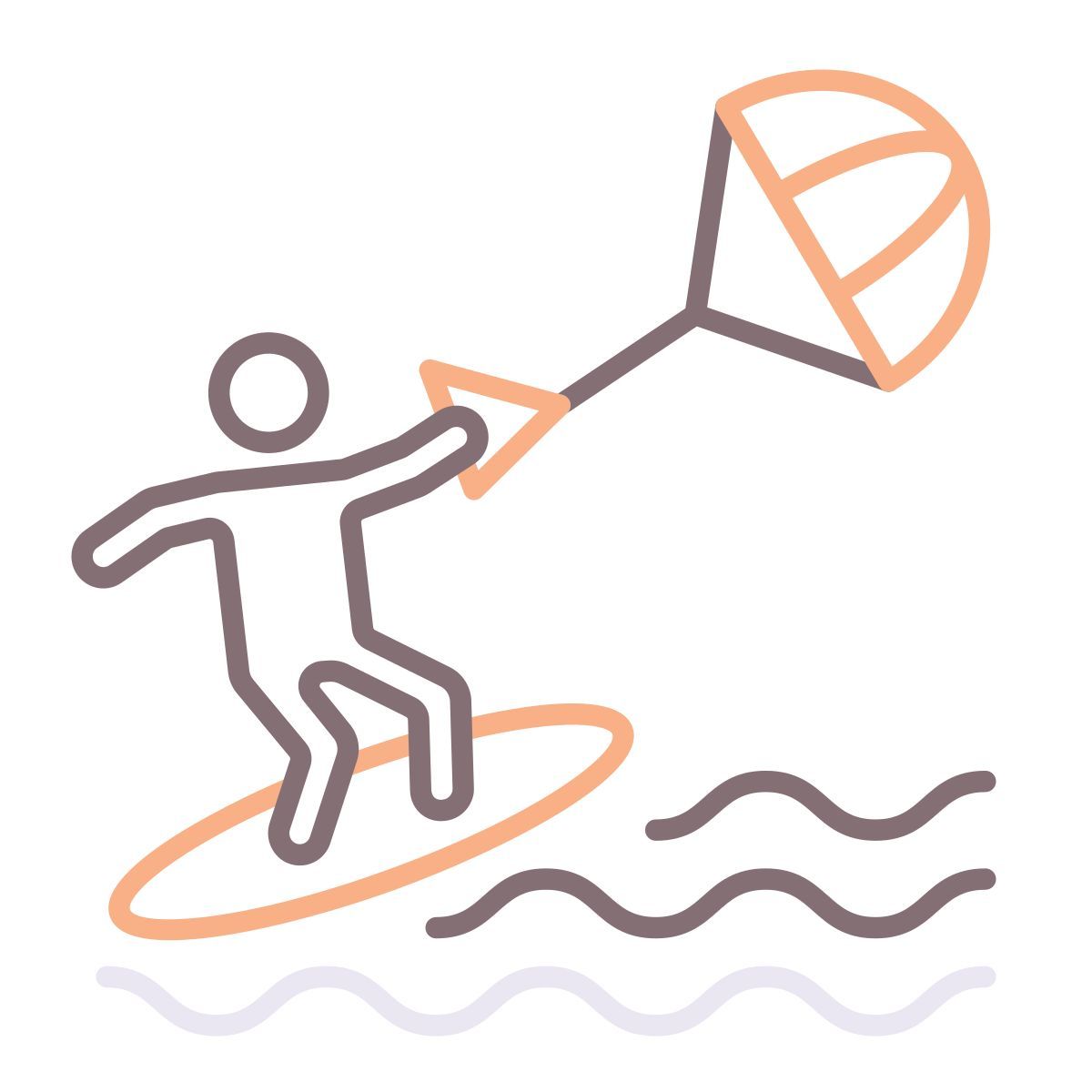 kiteboard icon