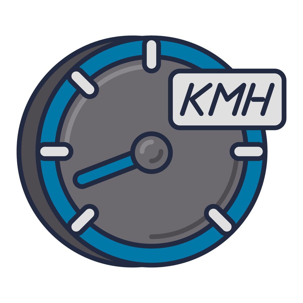 km/h icon
