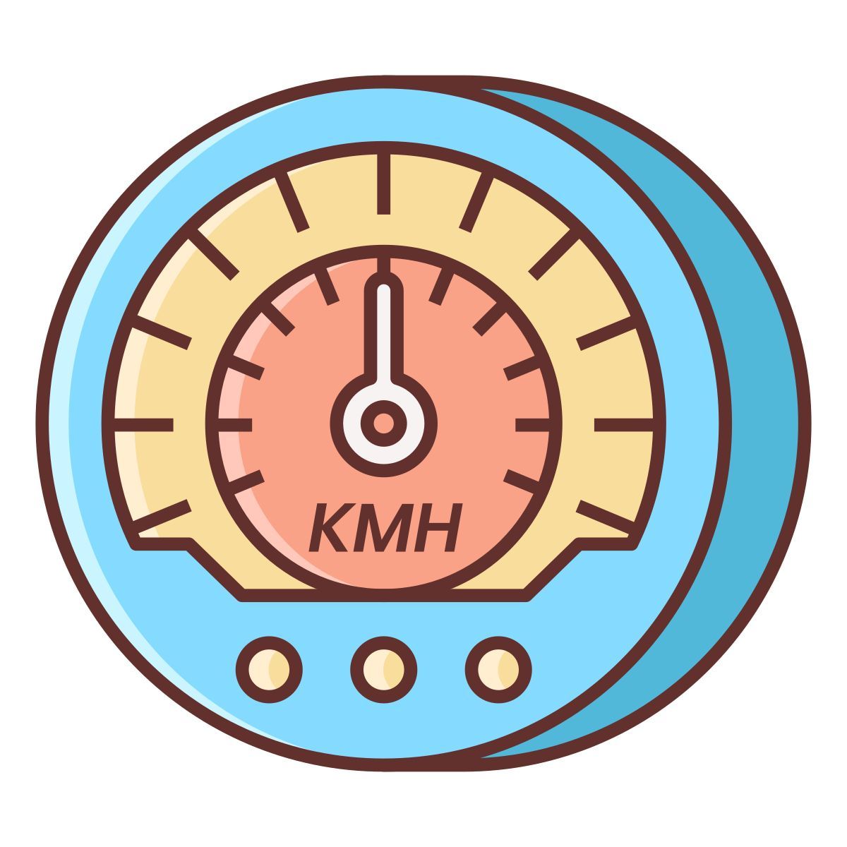 km/h icon