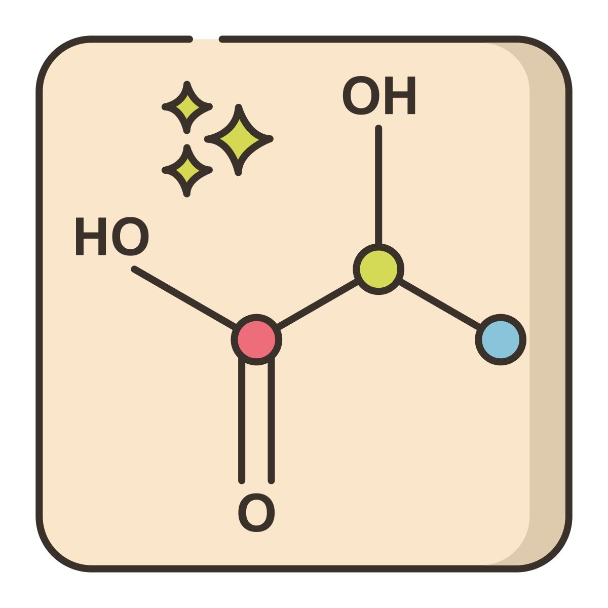 lactic acid icon