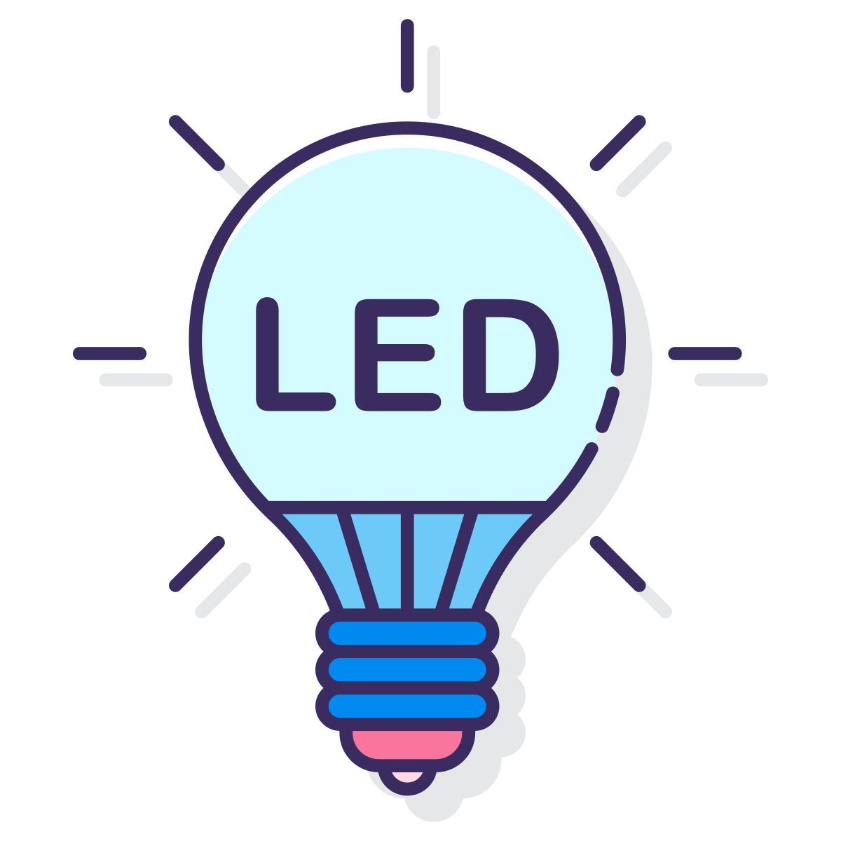led bulb icon