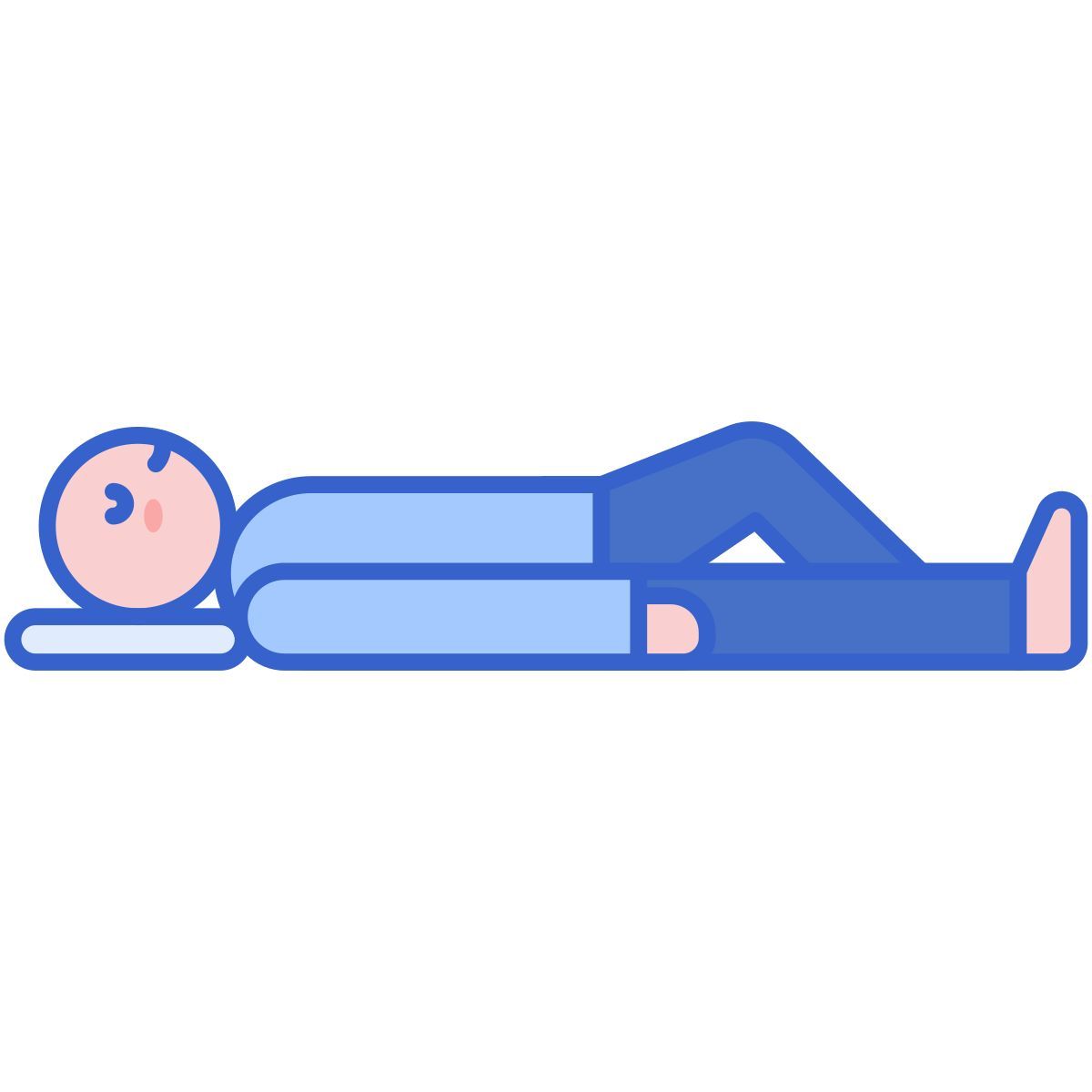 lie down icon