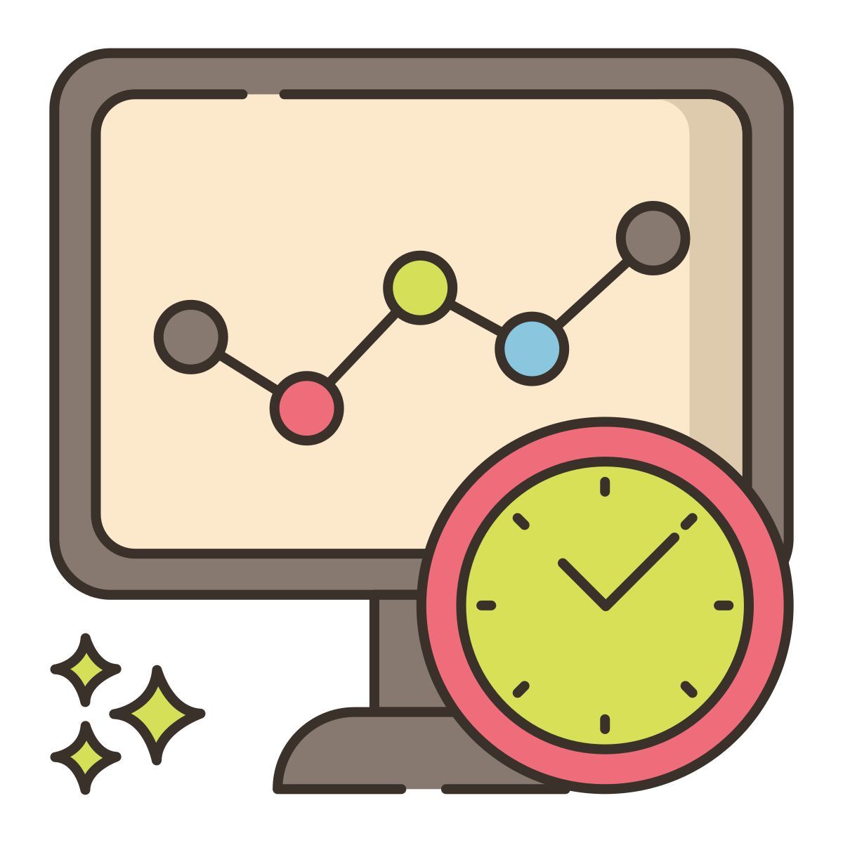 line chart icon