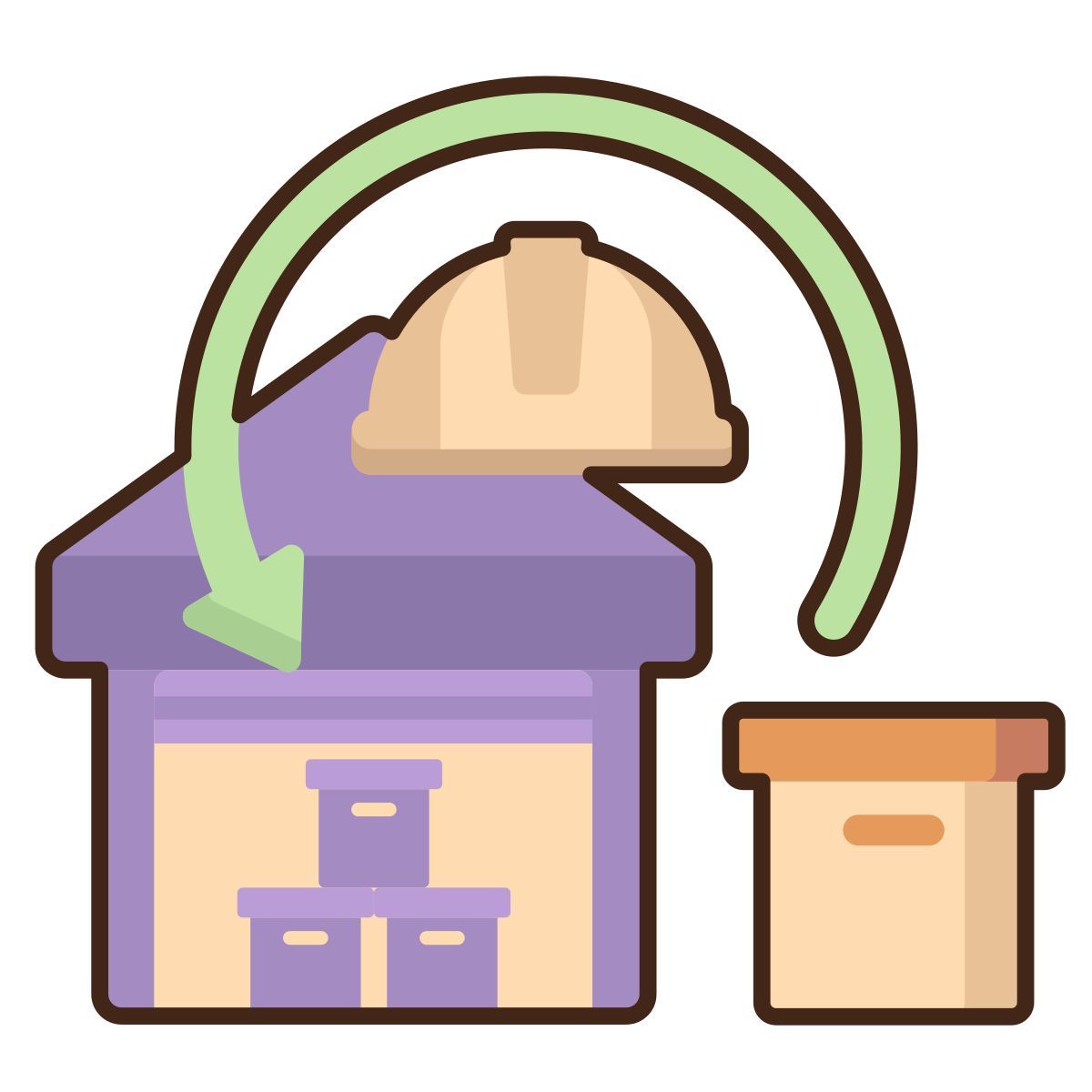 Chargement des marchandises icon