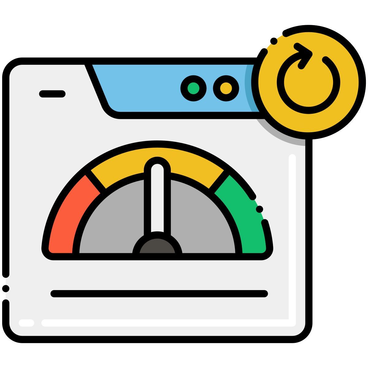 icône compteur de vitesse