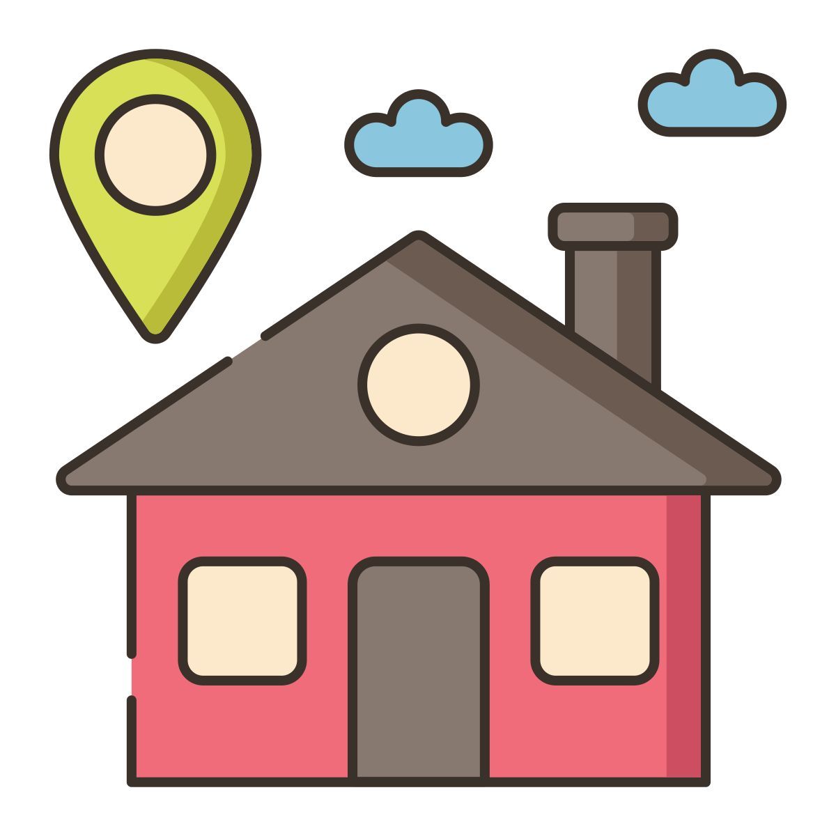 местоположение pin icon