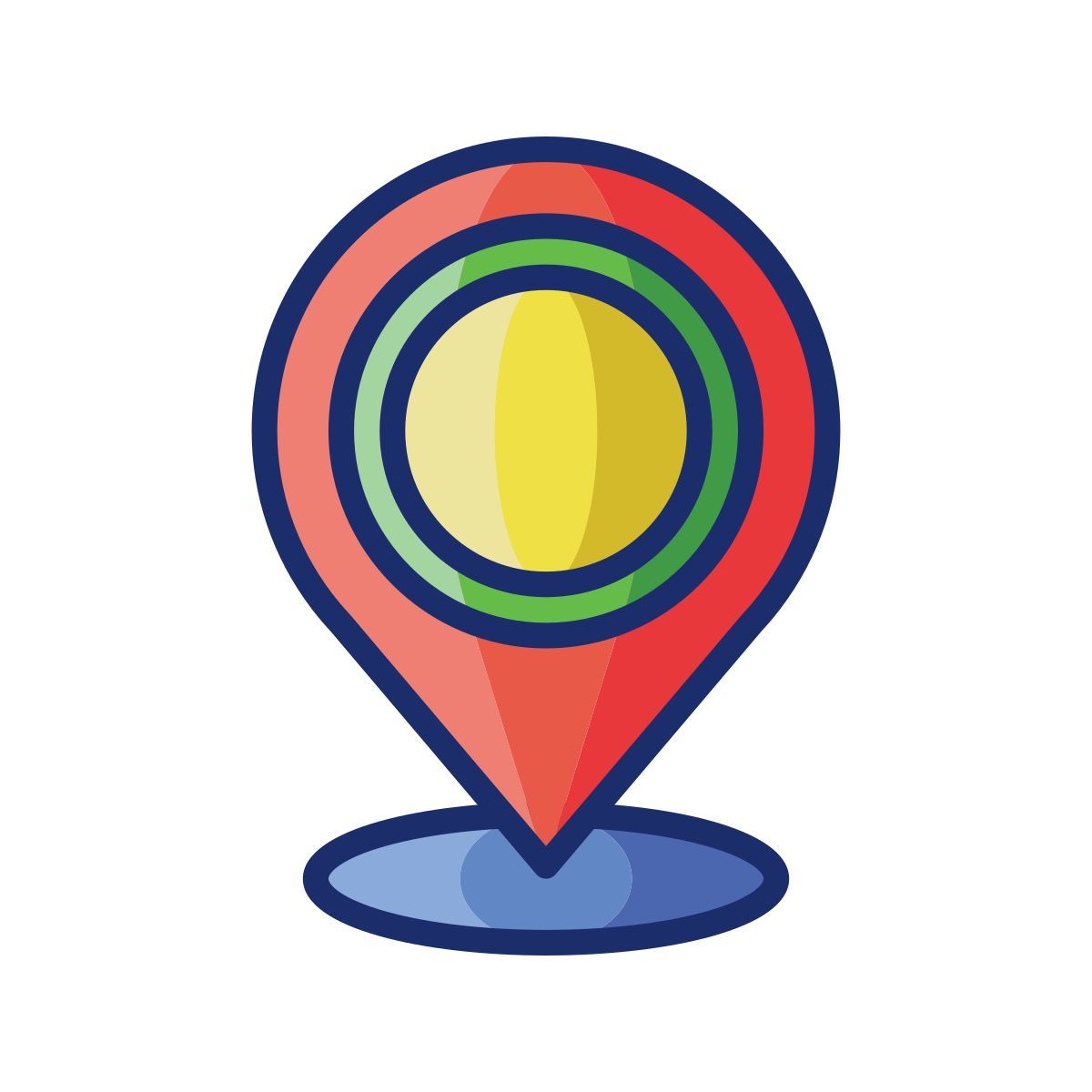 местоположение pin icon