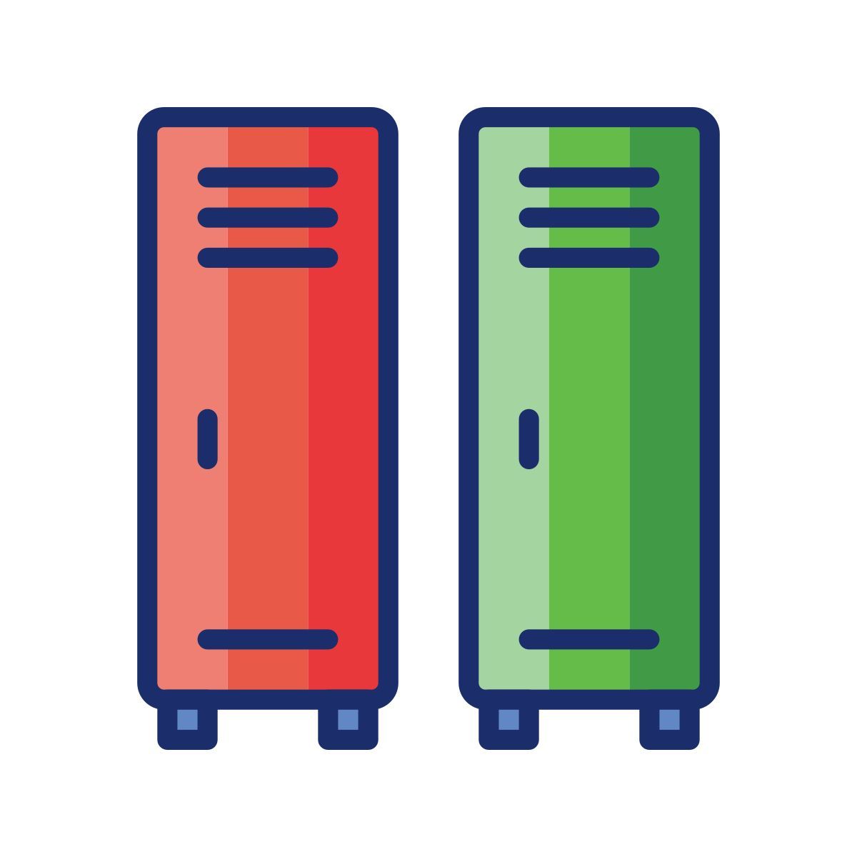 armários de bagagem icon