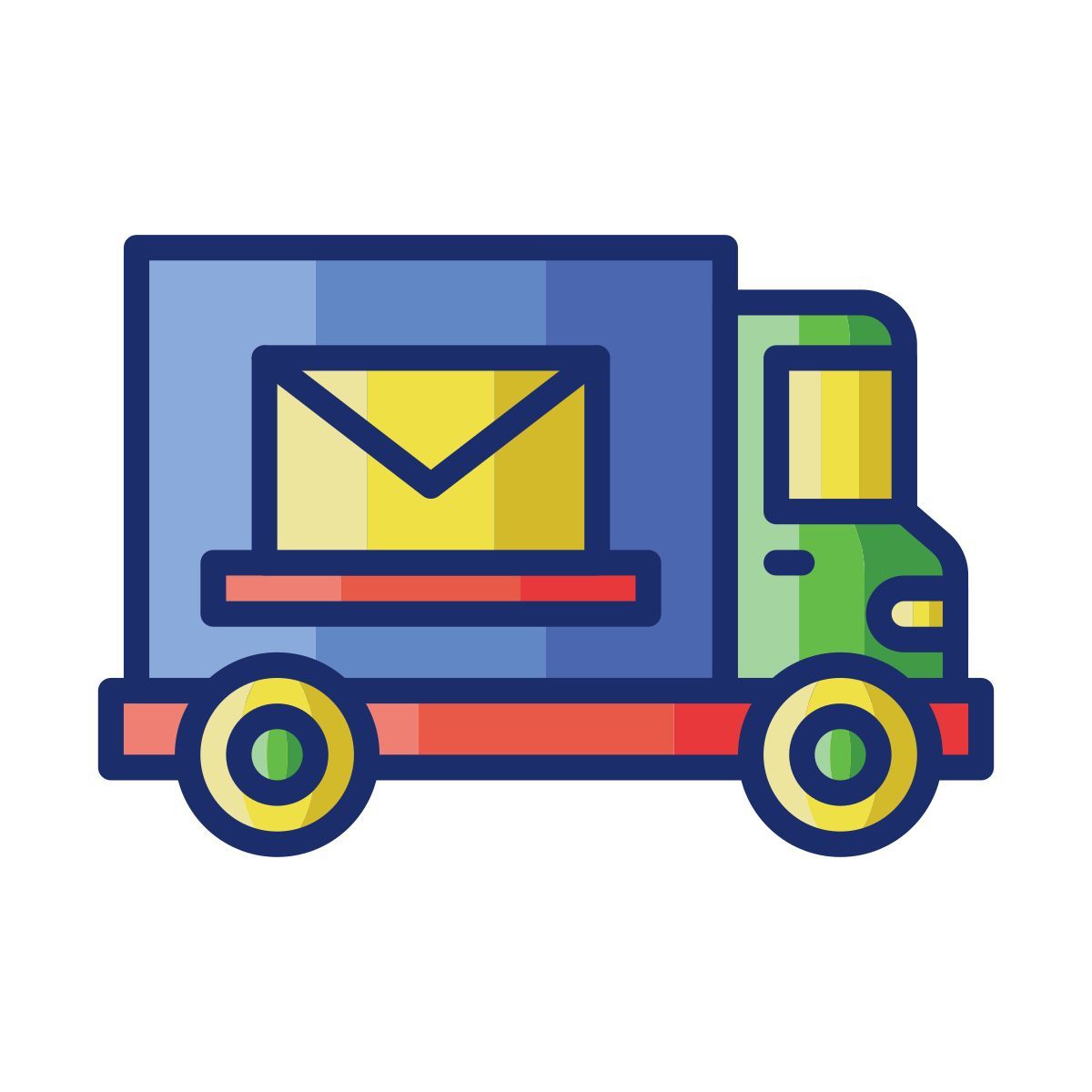 mail truck icon