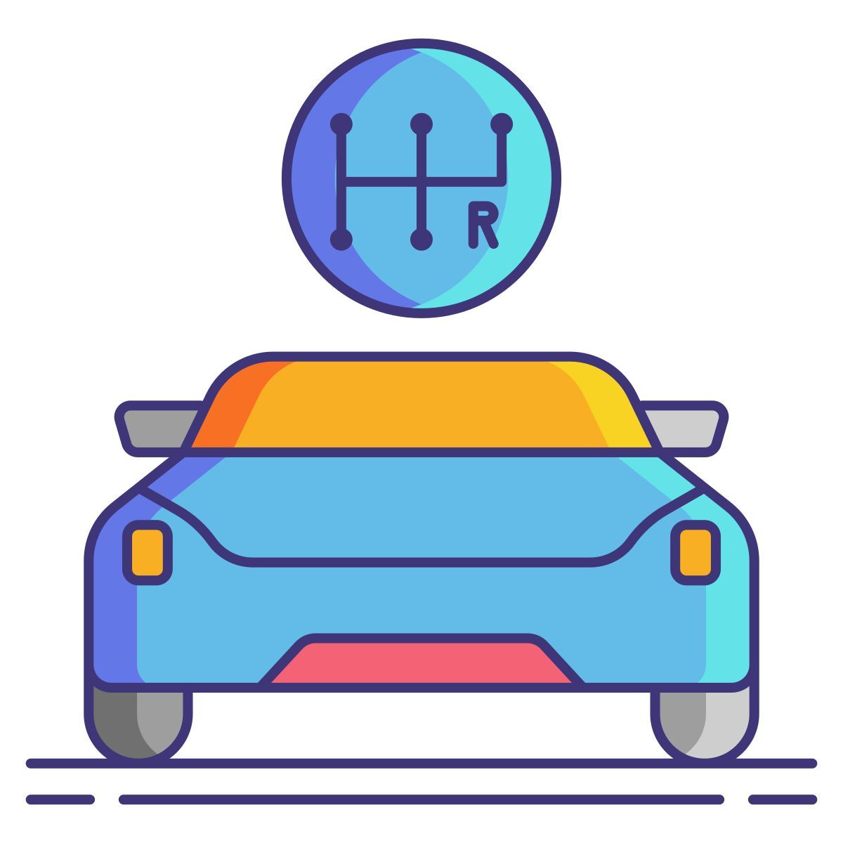 manual transmission icon